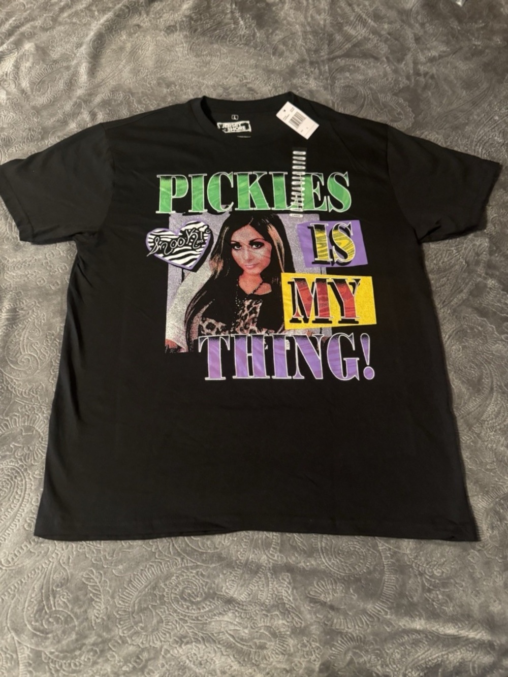 Pickles Is My Thing! Jersey Shore Large T Shirt NWT Large